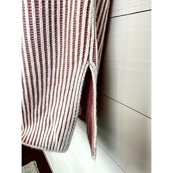 Pre-Loved Polagram mauve and beige Knit Skirt sz LRG - Picture 4 of 6